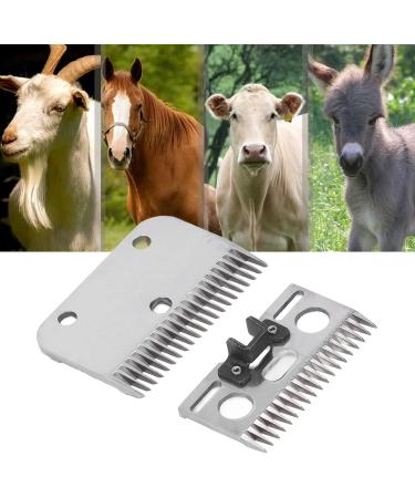 2Pcs 21 Teeth Horse Shears Replacement Blades Professional Carbide Clipper Blades for Horse Equine Goat Pony Cattle - Buy Online on SooperMarket.com