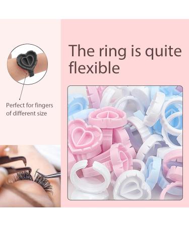 100PCS Flower Shaped Cups Practical Rings Cup For Makeup Artists And Beauty Enthusiasts Mixed Colors - Buy Online on SooperMarket.com