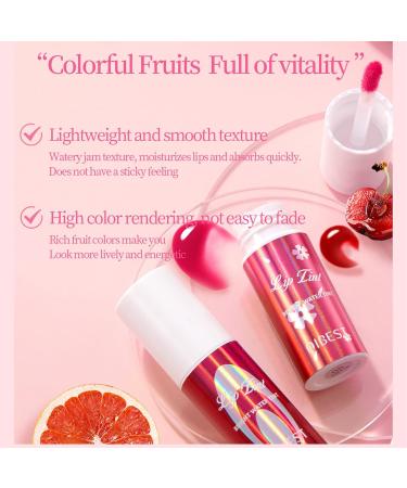 Multifunctional Lip Tint Stain (#06) - Long-Lasting Moisturizing Liquid Lipstick for Lip, Cheeks, and Eyes - Buy Online on SooperMarket.com