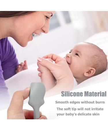 Baby Diaper Cream Spatula 3 Pack Baby Diaper Brush Baby Cream Applicator Silicone Diaper Cream Spatulas Brush for Newborn Baby - Buy Online on SooperMarket.com