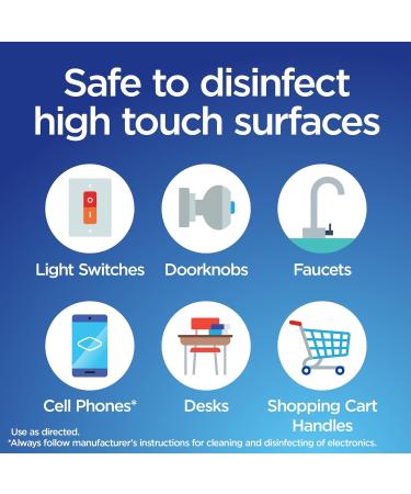 Clorox Disinfecting Wipes Multi-Pack of 3 Canisters 2 Crisp Lemon and 1 Fresh Scent - Buy Online on SooperMarket.com