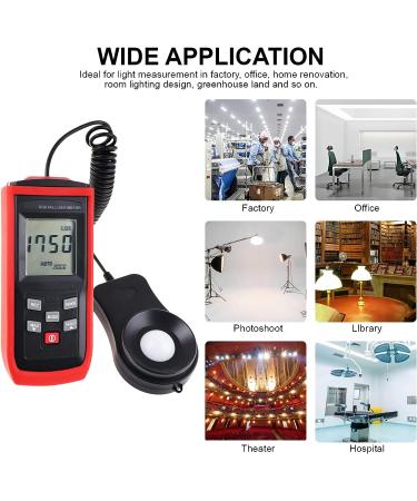 Digital Light Meter Illuminance Lux Meter with Record Function  0200 000 Measurement Range Flexible Sensor Light Tester for Photography  Plants  Indoor  Outdoor - Buy Online on SooperMarket.com