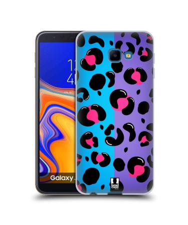 Head Case Designs Leopard Print Nail Art Soft Gel Case Compatible With Samsung Galaxy J4 Core