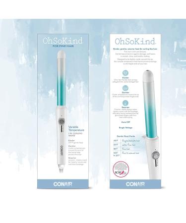 Conair OhSoKind 1-inch Curling Wand for Fine Hair - Create flawless waves - Buy Online on SooperMarket.com
