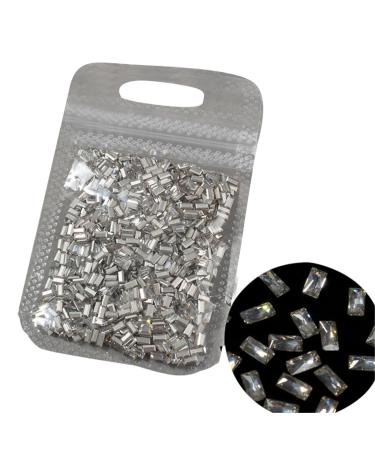 1440Pcs Flatback Rhinestones Nails Art For DIY Projects And Clothing Embellishments Crafts And Sewing Nails Art Decoration 10 strips