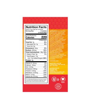 Goodie Girl Cinnamon Brown Sugar Breakfast Biscuits | Gluten Free Snack Packs (16 Packs) - Buy Online on SooperMarket.com