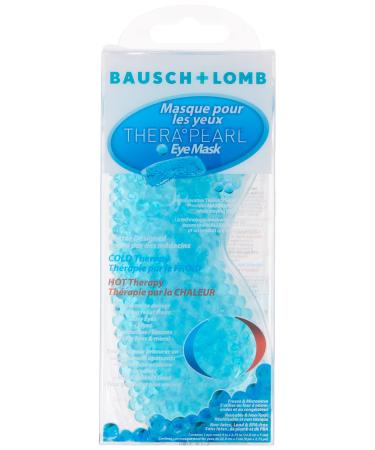 Therapearl Sleep Eye Mask for Dry Puffy Eyes & Dark Circles Helps to Relieve Headaches Migranes & Sinuses Cold or Heat Therapy (Pack of 1)