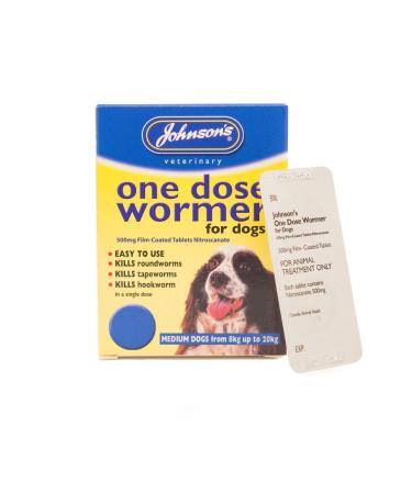 Johnsons Vet Easy One Dose Wormer Size 2