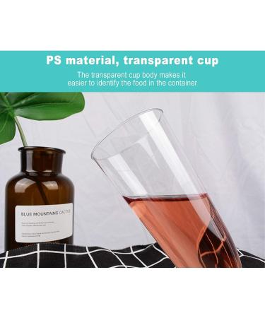 KBG 40 Pack 5 Oz Disposable Plastic Champagne Flutes | Mimosa Bar Glasses | Transparent 30 Pack-2 - Buy Online on SooperMarket.com