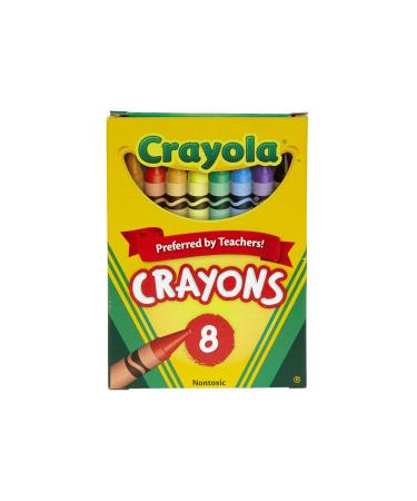 Crayola Classic Color Pack Crayons Tuck Box 8 Colors