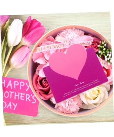 FRCOLOR 4 Boxes Preserved Flower Decoration Soap Flower Mother Fragrance 16.2X16.2X8.2CMx4pcs Pink1x4pcs - Buy Online on SooperMarket.com