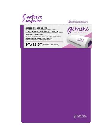 Crafter's Companion - Gemini Accessories - Craft Supplies Rubber Embossing Mat (9 x 12.5 Inches)