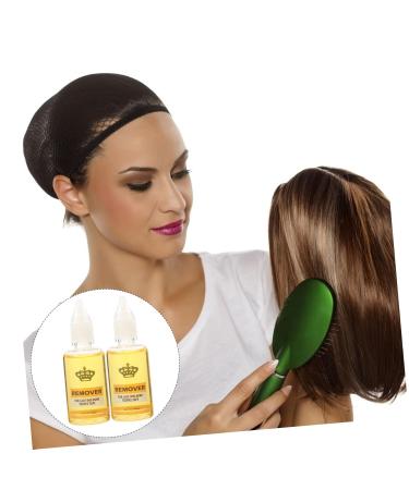 Gogogmee 2 Hair Extension Glue Remover Hair Bonding Remover Bonding Glue Remover Lace Glue Remover Hair Glue Remover Wig Adhesive Glue Remover Glue Remover for Lace Wig 30ml Remover Plastic - Buy Online on SooperMarket.com