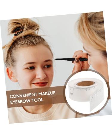 Beavorty Brow Ruler Sticker 1 Roll Stickers Eyebrow Line Sticker Eye Brow Positioning Eyebrow Ruler Drawing Pen Conjoined - Buy Online on SooperMarket.com