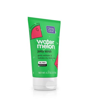 Clean & Clear Watermelon Juicy Scrub - Refreshing Exfoliating Face Scrub 4.2 oz - Buy Online on SooperMarket.com