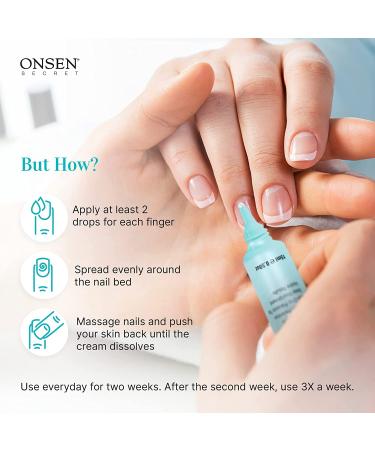Onsen Secret Cuticle Cream 2pk - Japanese Cuticle Oil Serum for Soothe & Strengthen Nails - Non-Greasy, Visible Results - Buy Online on SooperMarket.com