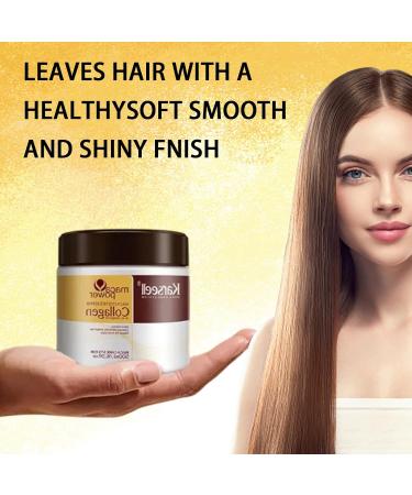 FunnAura Argan Oil Collagen Hair Deep Repair Collagen Mask for Dry Damaged Hair all Types - Buy Online on SooperMarket.com