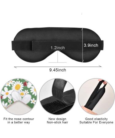Haskirky Light Blocking Eye Mask - Breathable and Adjustable for Men and Women - Perfect for Travel, Yoga, Meditation, and Deep Sleep - Buy Online on SooperMarket.com