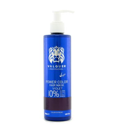V quer Professional Power Color Mask Dyed Hair Vegan and Sulfate (Violet) Hair Colour Enhancer - 275ml