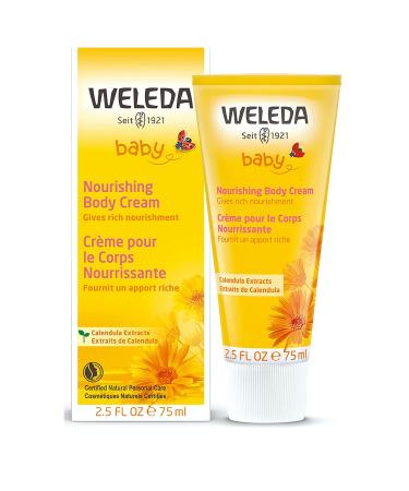 Weleda Baby Body Cream Calendula 2.5 fl oz - Gentle Moisturizer for Delicate Skin - Buy Online on SooperMarket.com