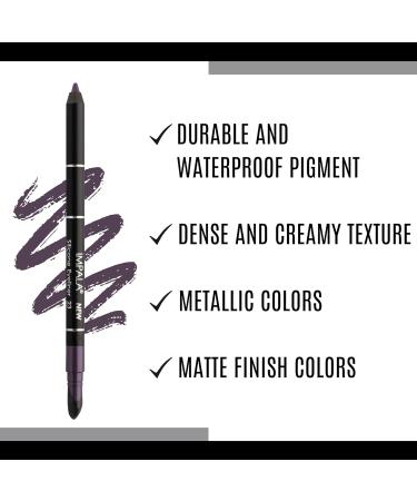 IMPALA Waterproof Eyeliner: Silicone Matte Purple No. 23 - Long-Lasting & Water-Resistant - Buy Online on SooperMarket.com