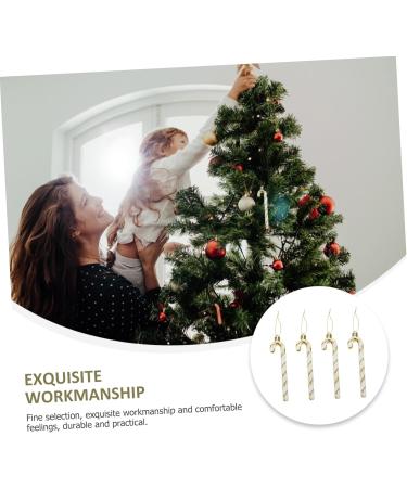 Cabilock Artificial Garland 18 Pcs Crutch Pendant Children s Toys Christmas Hanging Ornaments Candy Crutch Christmas Pendant Set - Buy Online on SooperMarket.com