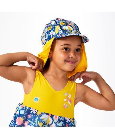 Splash About Baby Kids Legionnaire Sun Hat 1 Year - Garden Delight | Sun Protection for Kids - Buy Online on SooperMarket.com