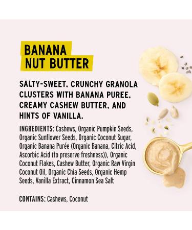 Purely Elizabeth Grain-Free Superfood Granola - Gluten-Free Vegan Paleo Keto, Banana Nut Butter, 8oz - Buy Online on SooperMarket.com