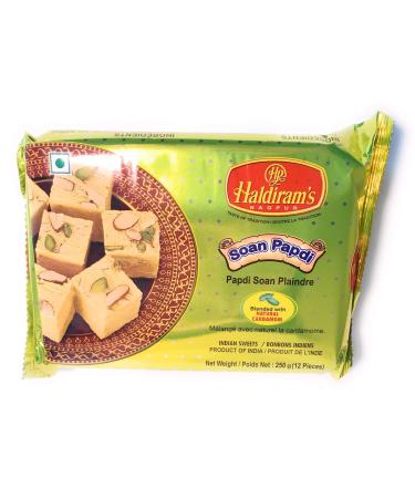 Haldirams - Soan Papdi 500 Gm (2 x 250) (Mouth Watering Indian Sweet Dish) (2 Pack)