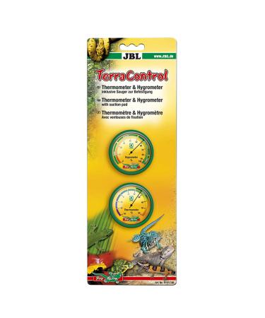 JBL Terra Control 61517 Thermometer and hygrometer including suction cup for terrariums