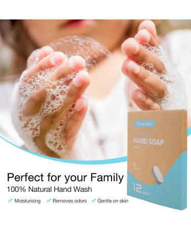 12 Pack Foaming Hand Soap Tablets- Unscented Refills for 96 fl oz Eco Friendly Cleaning - Buy Online on SooperMarket.com