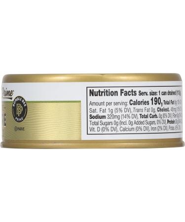 Bumble Bee Prime Solid White Albacore Tuna in Olive Oil, 5 oz Cans (Pack of 12) - Premium Wild Caught Tuna - 30g Protein per Serving - Non-GMO Project Verified, Gluten Free, Kosher - Buy Online on SooperMarket.com