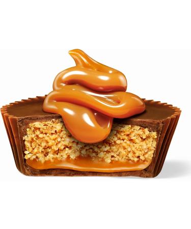 REESE'S Big Cup with Caramel Box Set Holiday Candy Reese's Candy Chocolate Candy Candy for Kids Bulk Bag 79g (Pack of 16) - Buy Online on SooperMarket.com