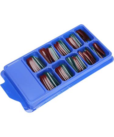 Solid Color Fake Nails Colorful False Nails Pure Color Full Cover Nail Tip Artificial Fake Nails Long Full Coverage False Nails French Nail Acrylic Fake Nails (04) - Buy Online on SooperMarket.com