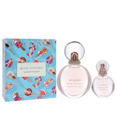 Bvlgari Rose Goldea Blossom Delight for Women - 2 Pc Gift Set 2.5oz EDP Spray 0.5oz EDP Spray 1.5 Ounce (Pack of 2) - Buy Online on SooperMarket.com