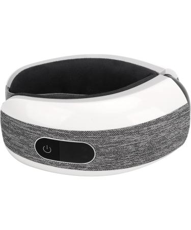 Rechargeable Eye Massage Device - Warmth Vibration & Compression - Bluetooth Mask for Eye Circles & Dry Eyes - 4 Modes - Buy Online on SooperMarket.com
