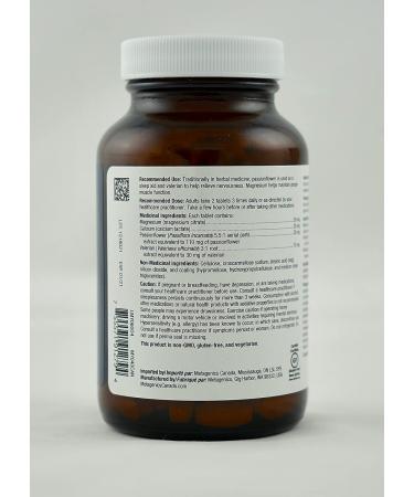 Metagenics - MyoCalm - Muscle Support Formula with Calcium Magnesium Passionflower and Valerian - 180 Tablets - Buy Online on SooperMarket.com