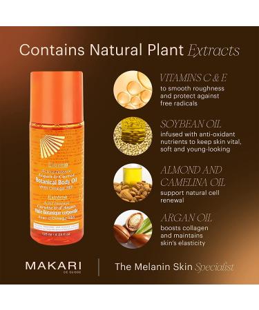 MAKARI Extreme Active Botanical Body Oil - 125ml | Softens, Conditions, Hydrates & Rejuvenates Skin | Fades Marks, Blemishes & Spots | For All Skin Types - Buy Online on SooperMarket.com