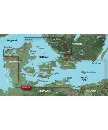 Garmin VEU021R-g3 Denmark East-Sweden Southeast East Denmark Southwest Sweden