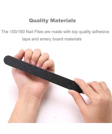 Borogo Nail Soaking Bowl Set for Gel Polish Removal and Manicure - Includes Brush, Pusher, Peeler, File, and Buffer Block - Buy Online on SooperMarket.com