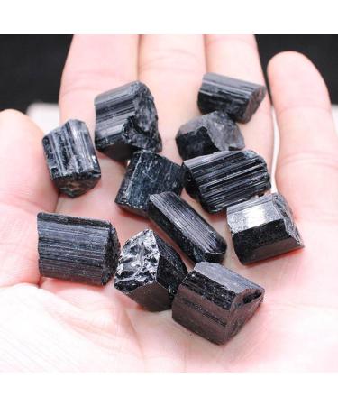 Buy Oralgo Irregular Stone Trailer Necklace - Unique Black Tourmaline Choker & Long Sweater Chain for International Shipping - Buy Online on SooperMarket.com