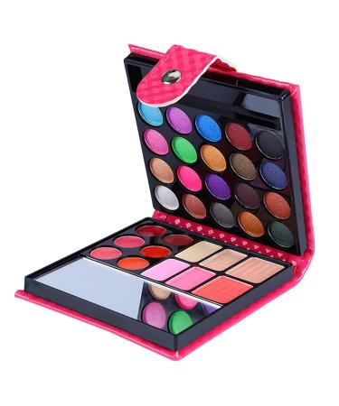 PhantomSky 32 Colours Eyeshadow Palette Makeup Contouring Kit Combination with Lipgloss Blusher and Concealer #1 - Perfect for Professional and Daily Use