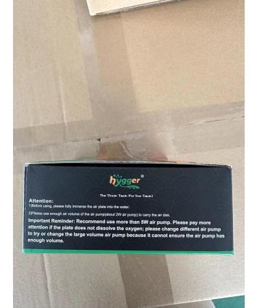 Buy Hygger Aquarium Air Stones - Quiet Oxygen Diffuser Set for Air Pump Ideal for Aquariums & Hydroponics - Buy Online on SooperMarket.com