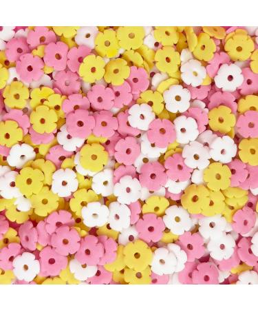 HONEYBERRY INCLUSIONS Mixed Flowers Sprinkles 200g - Premium Edible Flower Shaped Natural Sprinkles for Baking and Decorating - Buy Online on SooperMarket.com