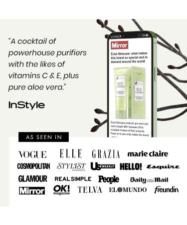 Tea Tree & Aloe Vera Gentle Face Cleanser for Normal to Oily Skin - Deep Cleansing & Hydrating Formula - Buy Online on SooperMarket.com