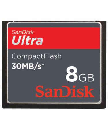 SanDisk 8GB/30MB Ultra CF Card ( SDCFH-008G-A11, US Retail Package )