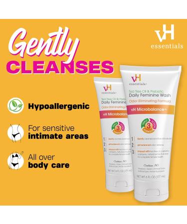 Certain Dri Everyday Antiperspirant Deodorant 2.6oz & vH Essentials Tea Tree Oil Feminine Wash 6oz - Buy Online on SooperMarket.com