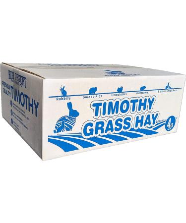 High Desert 2nd Cutting Timothy Grass Hay for Guinea Pigs, Rabbits & Small Pets - 4lb Pack - Buy Online on SooperMarket.com