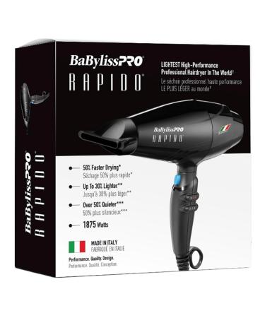BaBylissPRO High Performance Rapido Hairdryer - Buy Online on SooperMarket.com