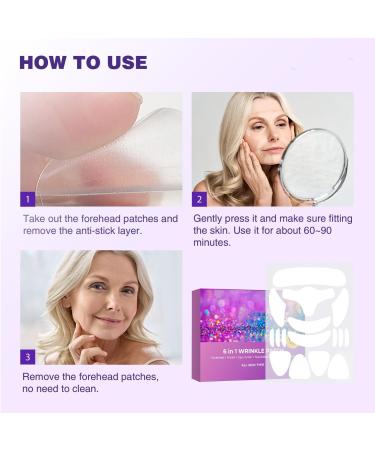 Forehead Wrinkle Patches Face Wrinkle Patches for Face Overnight Face Wrinkle Patches for Forehead Wrinkles Treatment Face Smoothing Patches Anti Wrinkle Patches Wrinkle Remover Strips/840 - Buy Online on SooperMarket.com